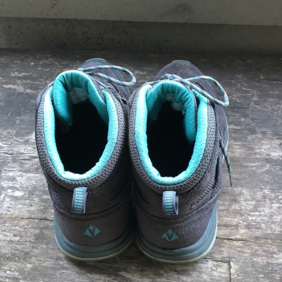 Women's Vasque Mesa Trek UltraDry Ebony/Baltic Waterproof Hiking Boots Size 8M - Picture 6 of 16